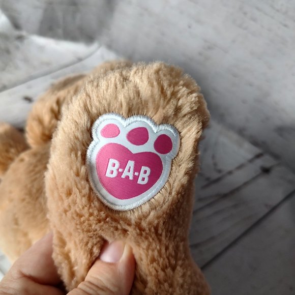 Build a Bear Bunny Lop Ear Rabbit Tan Pink Nose 16" Plush Stuffed Animal Easter - Picture 4 of 7